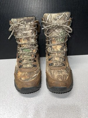 Magellan Outdoors Men's Reload  2.0 Camo Waterproof Hunting Boots Size 7.5 D - Image 1 of 4