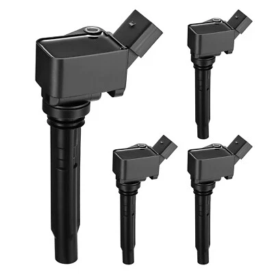 4X Ignition Coils for Audi A3 Volkswagen Beetle l4 1.8L UF765 - Изображение 1 из 4