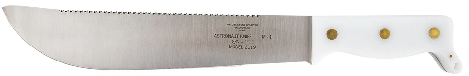 Estuche 12019 Astronauta M-1 Conmemorativo 11.75" Machete Fijo Liso/Sierra Como Tierra Foto 1 de 1
