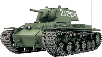 Tamiya 1/16 Radio Control Tank Series No.27 Soviet KV1 Heavy Tank Full Operation - Image 1 of 4