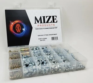Mize Wire 365 Pc Master Grease Fitting Assortment, ZA365 - Picture 1 of 4