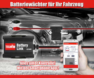  Kfz Batteriewächter Batterie Tester mit Bluetooth Smartphone App 12V /24V 
