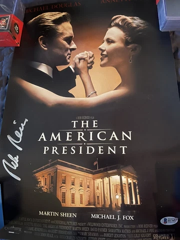 ROB REINER SIGNED 12X18 THE AMERICAN PRESIDENT AUTOGRAPH PHOTO BAS COA Cover