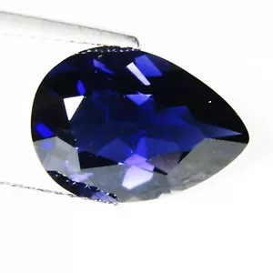 4.47Cts Natural Excellent Iolite 14.3x10mm Pear Shape Collection Gemstone - Picture 1 of 9