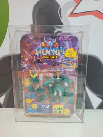 Ronin Warriors Playmates Sage Action Figure Brand New Sealed MOC Rare AFA U85 Cover