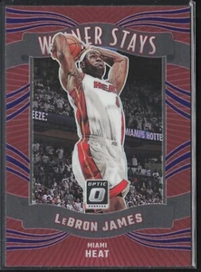 2023-24 Donruss Optic Winner Stays PÚRPURA LeBron James Heat #2 - Imagen 1 de 2