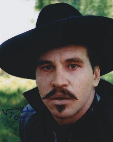 Val Kilmer (Tombstone) signed 8x10 photo in-person Cover
