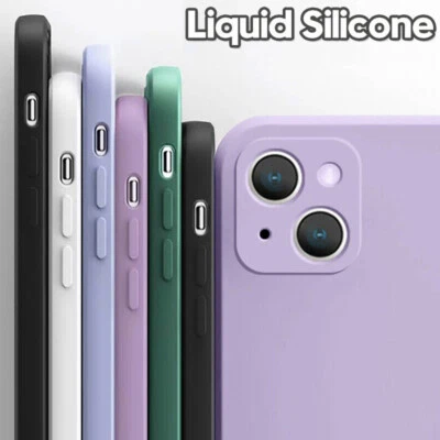 new For iPhone 14 13 12 11 Pro Max XS XR X 8 7 Shockproof Silicone Phone Cover - Image 1 of 4