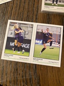 Alex Morgan Parker Goins 2023 NWSL Parkside Volume 2 BEACHWOOD INSERT