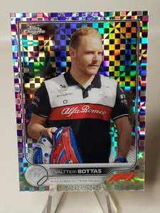 Valtteri Bottas 2022 Topps Cromo F1 Púrpura Bandera a Cuadros/199 #58 - Imagen 1 de 3