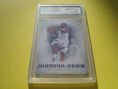 2012 SP Authentic Darius Johnson Odom Graded 10 Gem Mint  golden eagles   (Fr) - Image 1 of 4