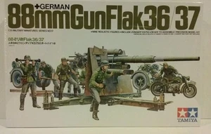 Kit modelo Tamiya escala 1/35 35017, alemán 88mm. Flak 35/37. - Imagen 1 de 2
