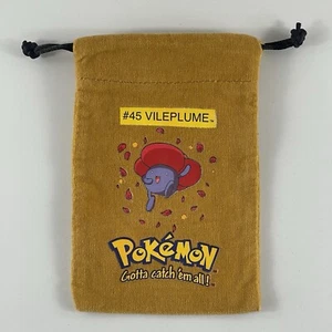 Vintage Pokemon Marbles Pouch #45 Vileplum (No Marbles) - Picture 1 of 4