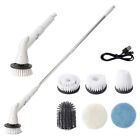 Electric Spin Scrubber with 5/6 Replaceable Brush Heads Power Cleaning Brush