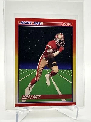 1990 Score Jerry Rice Football Card #556 NM-MT FREE SHIPPING - Image 1 of 3