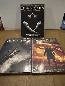 Black Sails DVD Complete First, Second, & Third Seasons 1, & 2, 3 New - Picture 1 of 5