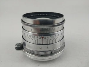 JUPITER 8 Red P KMZ lens 50mm f2.0 M39 mount Leica Portrait manual Vintage Old - Picture 1 of 10