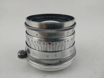  JUPITER 8 Red P KMZ lens 50mm f2.0 M39 mount Leica Portrait manual Vintage Old - Image 1 of 4