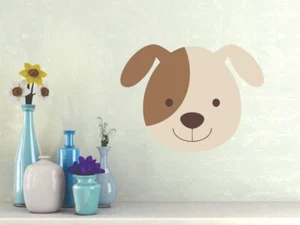 Design mit Vinyl Schoßhund Welpe Wandtattoo abnehmbar Home Art Dekor - Bild 1 von 3