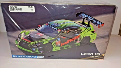 SPARK 1/18 LEXUS RC F GT3 GTD 2022 HAWKSWORTH #14 IMSA C011 - Image 1 of 4