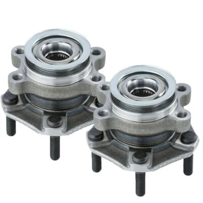 (2) Front Wheel Bearing & Hub for 2015 16 17 2018 Chevrolet City Express A14NJ Foto 1 de 4