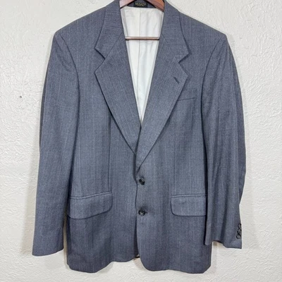 Blazer Abrigo Deportivo Oscar de la Renta 42 Pata de Gallo Dinero Antiguo Academia De Colección Años 80 Foto 1 de 4