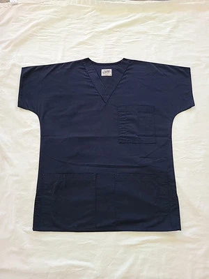 S.C.R.U.B.S Medical Scrub Top Size S NWT Navy Blue... MEDICAL - Image 1 of 4
