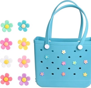 EnriQ Charms für Bogg Bag, Blumenkompatible Taschen Zubehör... - Bild 1 von 6