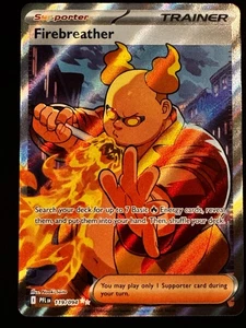 Pokémon TCG Firebreather 119/094 Phantasmale Flammen - Holo, Full Art, Textur - Bild 1 von 3