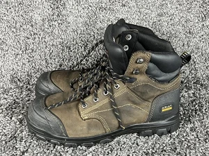 Botas de trabajo Ariat punta de acero para hombre 11EE resistentes a la rodadura marrón oscuro impermeables 10034678 - Imagen 1 de 10