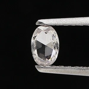 0.11 CT INTENSE PINK COLOR OVAL SHAPE ROSECUT AFRICAN FANCY NATURAL DIAMOND - Picture 1 of 11