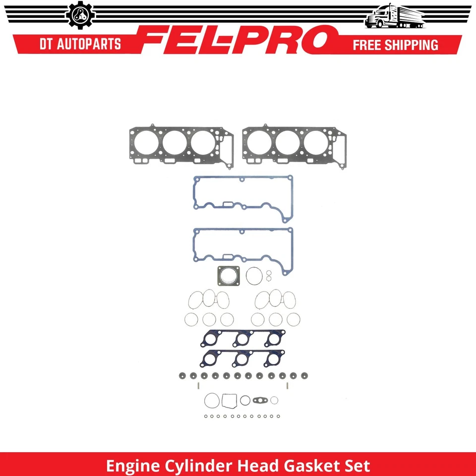 适用于 2001 年福特 Explorer Sport 4.0L V6 发动机气缸盖垫圈套装 Fel-Pro — 第 1/1 张图片