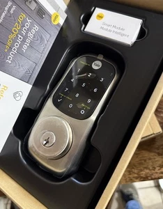 Yale YRD226-ZW2-619 Electrónico Seguro Inteligente Pantalla Táctil Teclado Cerradura de Puerta - Imagen 1 de 2