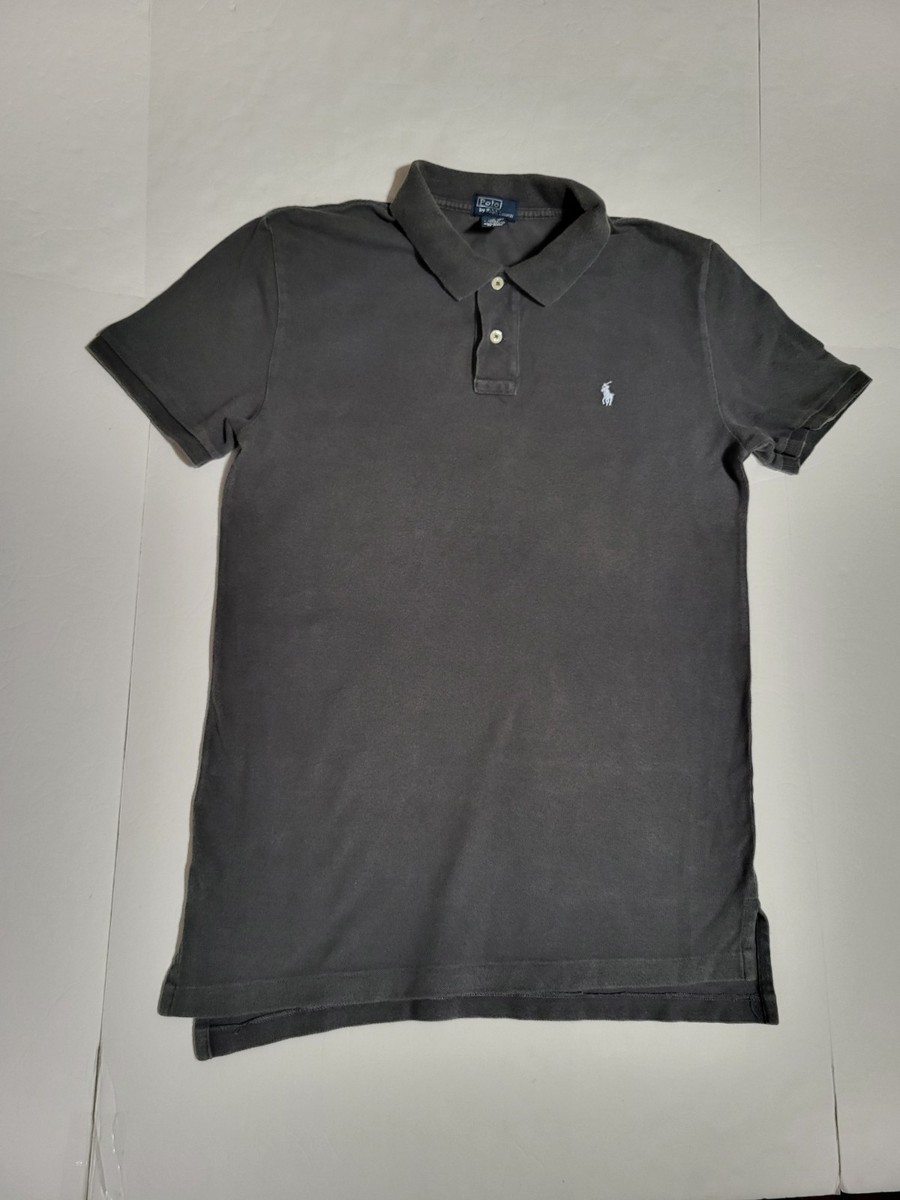 POLO RALPH LAUREN グレー ポロシャツ L (14-16) Polo Ralph Lauren ポロラルフローレン グレー ポロシャツ L