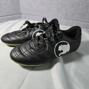 Procat Youth Pitch Soccer Cleat Kids Sports Shoes Size 13 Black White Blue - Picture 1 of 7