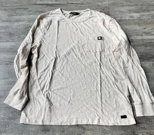 NWOT J. Palmer Pittsburgh Steelers Long Sleeve T-Shirt Men’s Large White Pocket  - Picture 1 of 6