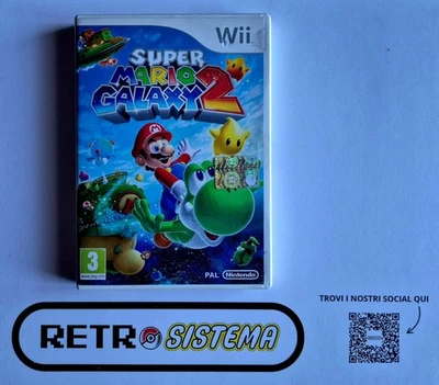 Nintendo WII - Super Mario Galaxy 2 PAL Italiano Completo in ottime condizioni - Immagine 1 di 3
