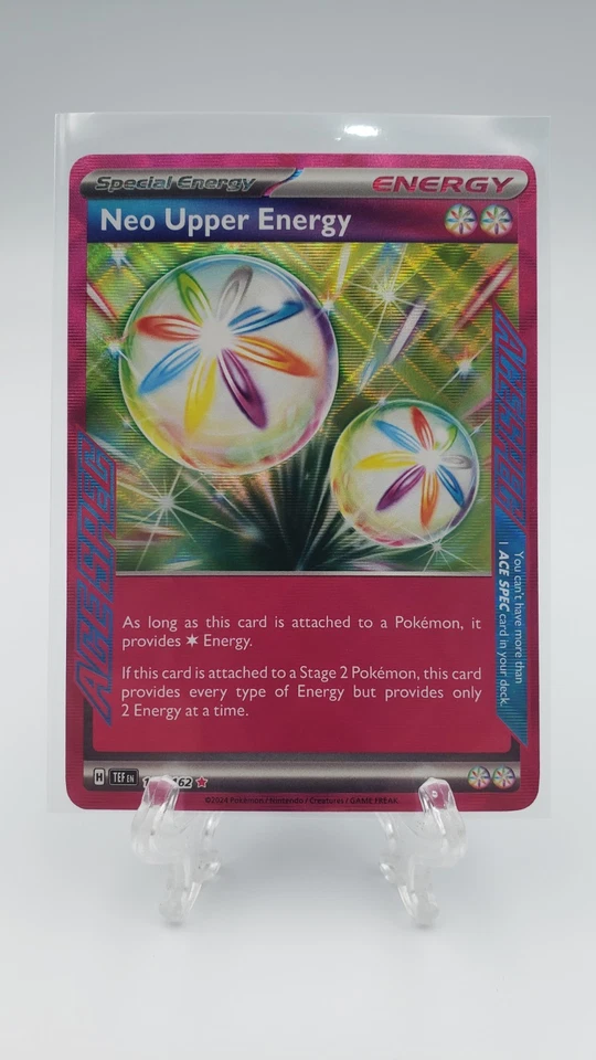 Neo Upper Energy 162/162 - SV05: Temporal Forces Ace Spec Holo - Image 1 of 1