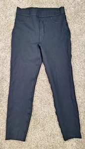 SPANX ANKLE LEGGINGS JEGGINGS Pull-On PANTS BLACK Size Large - Picture 1 of 7