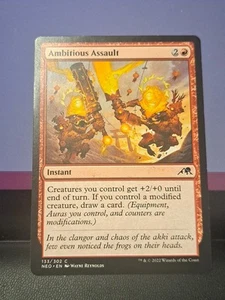 Ambitious Assault Kamigawa Neon Dynasty ENGLISH 133/302 MTG - Picture 1 of 1