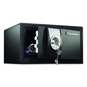 SentrySafe Black Security Safe with Key Lock for Home, Office, 0.35 Cubic, X031 - Foto 1 di 5