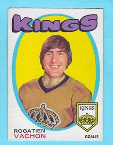 1971-72 OPC 156 Rogatien Vachon Los Angeles Kings! NM! *SET BREAK* - Picture 1 of 2