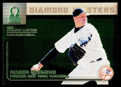 Pacific Omega Diamond Masters #18 1999 Roger Clemens #21 New York Yankees Foto 1 de 2