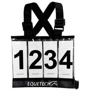 Equetech Mini Eventing Cross Country Number Bib - Picture 1 of 3