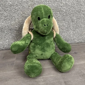 Build A Bear Stuffed Animal Turtle Plush Removable Shell Zippered Backpack 16” - Picture 1 of 7