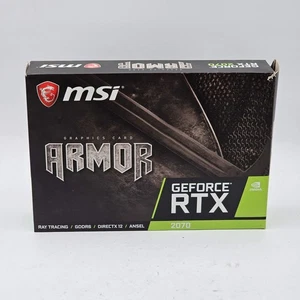 New MSI ARMOR GEFORCE RTX 2070 GDDR6 Graphics Card - Picture 1 of 4