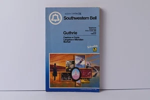 1986 Guthrie Oklahoma Telefonverzeichnis 110 Seiten - Mulhall Langston Coyle Anzeigen - Bild 1 von 7