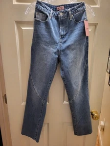 ๐Juicy Couture "2 Of Hearts" Ankle Straight Leg (Medium Wash) Girls Size 0/24๐ - Picture 1 of 3