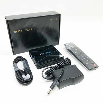 Android 11.0 TV Box Smart TV Box HK1 Super 4 GB RAM & 64 GB ROM, Quad Core 64 - Immagine 1 di 4