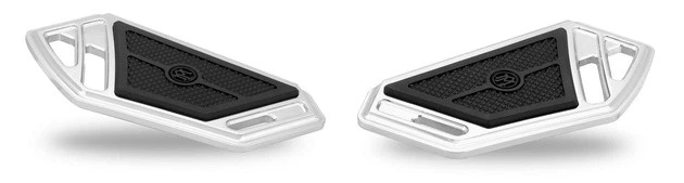 Performance Machine Superlight Floorboards Passenger Chrome #0036-1015-CH - Imagem 1 de 1